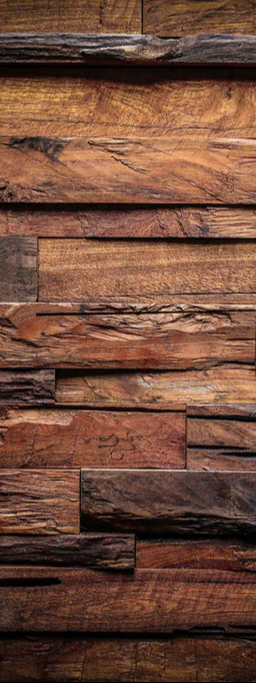 Duschrückwand - Dunkle Holztextur
