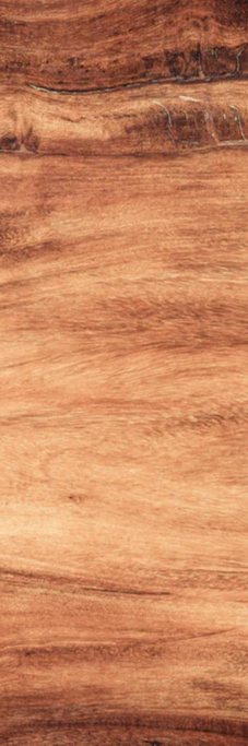 Duschrückwand - Teakholz mit natürlichem Muster