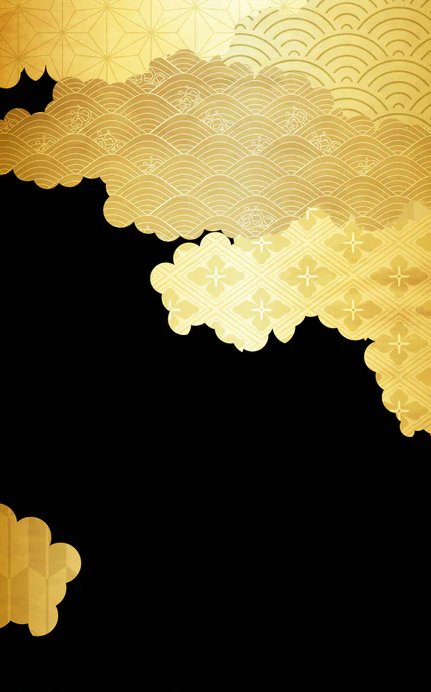 Duschrückwand - Abstrakt Goldene Wellen Texturen Muster