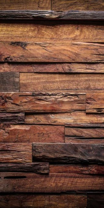 Duschrückwand - Dunkle Holztextur