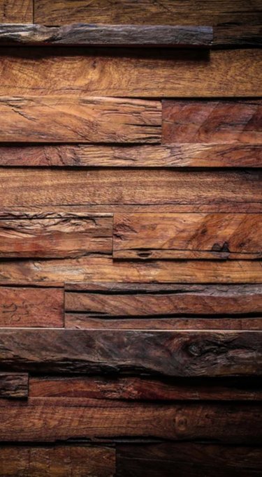 Duschrückwand - Dunkle Holztextur