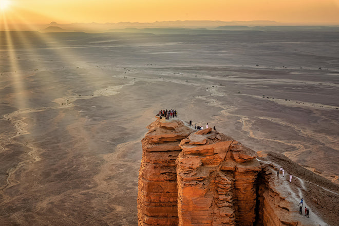 Duschrückwand - Arabien Edge of the World