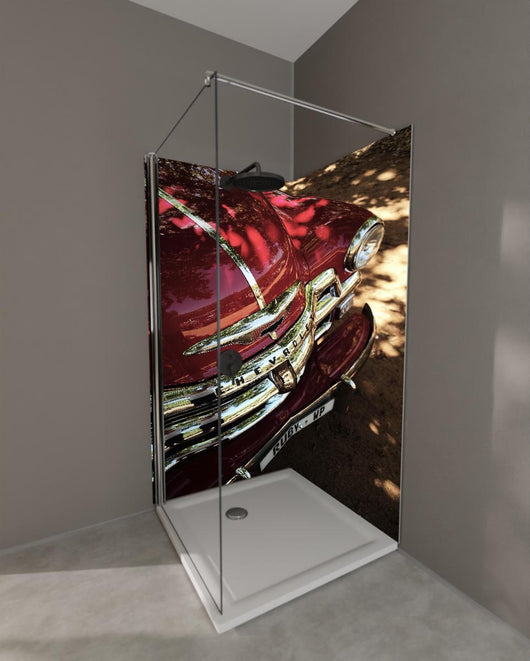 Duschrückwand - Chevrolet Nahaufnahme 3