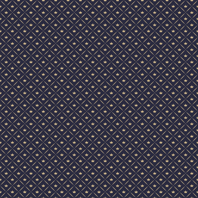 Duschrückwand - Dunkelblau Weißes Geometrisches Design