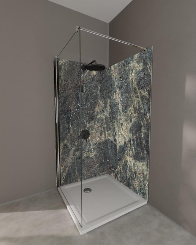 Duschrückwand - Keramik Amazonian Jade