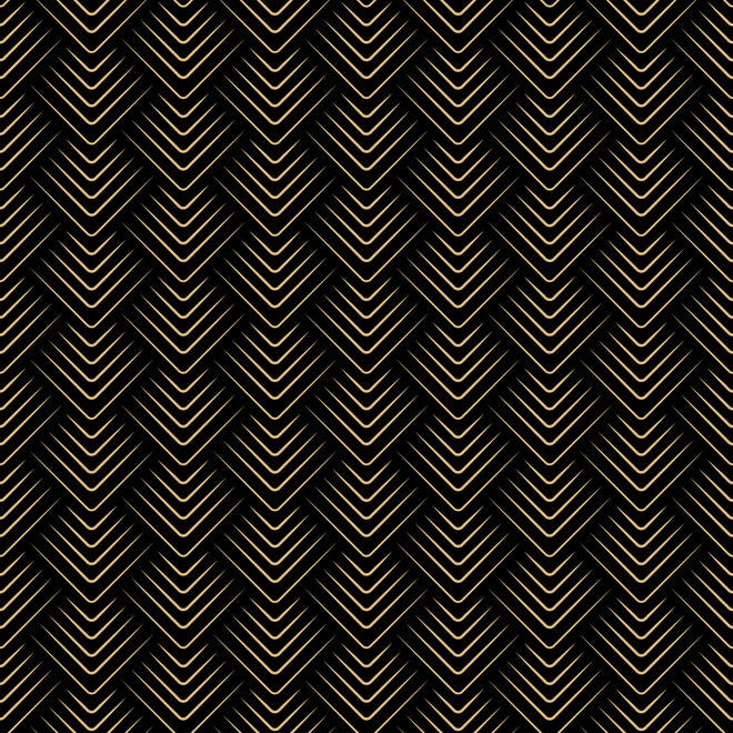 Duschrückwand - Modernes schwarzes V-Förmiges Linienmuster