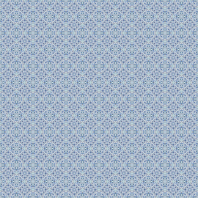 Duschrückwand - Modisches Stereogramm-Design in Blau
