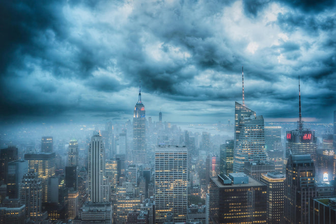 Duschrückwand - New York Skyline