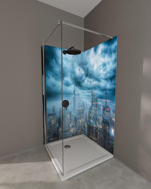 Duschrückwand - New York Skyline