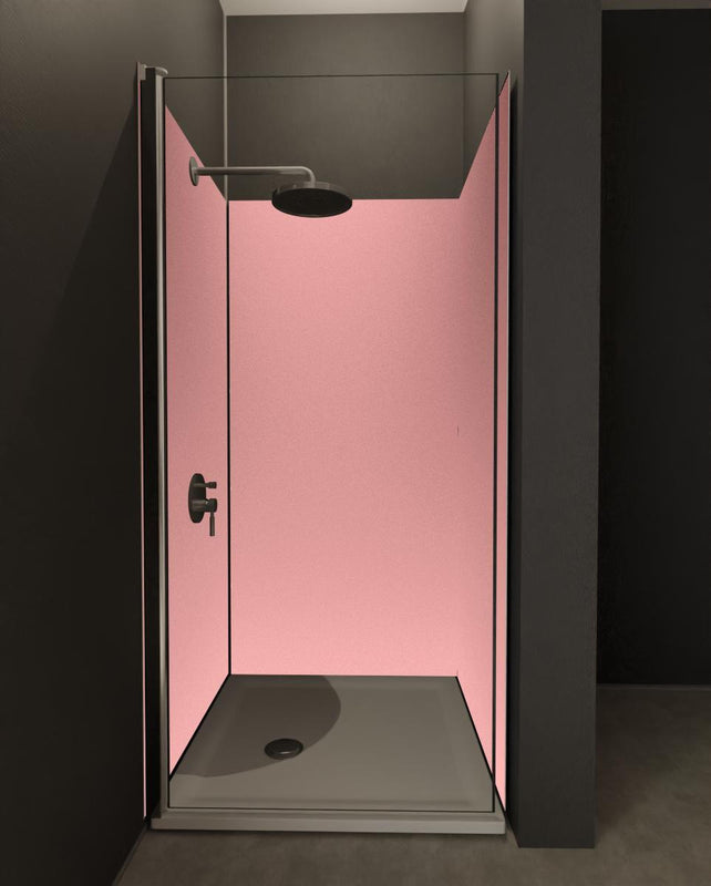 Duschrückwand - Rosa Oberfläche - Papiertextur