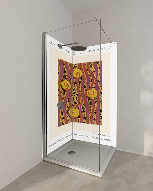 Duschrückwand - Samarkande 15