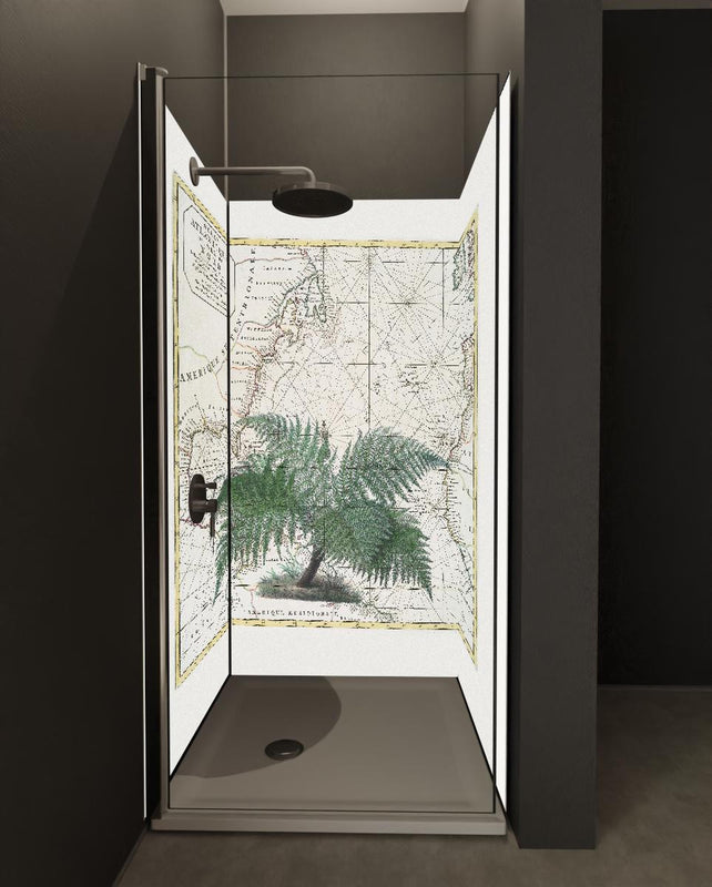 Duschrückwand - Tropical Empire No4