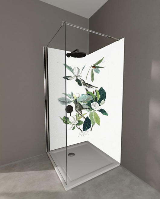 Duschrückwand - Vogel Gemälde - John James Audubon