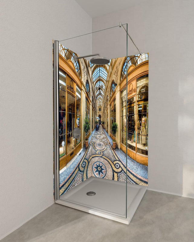 Duschrückwand - prachtvolle Galerie Vivienne