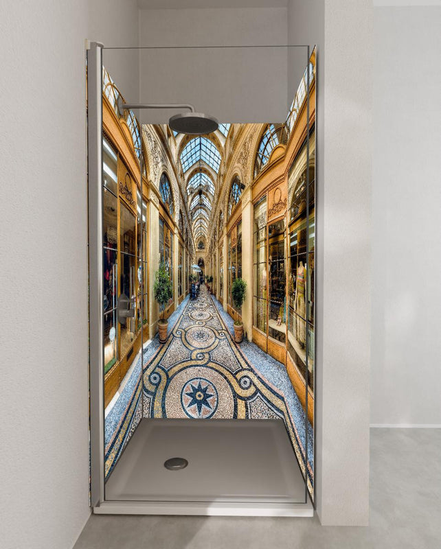 Duschrückwand - prachtvolle Galerie Vivienne