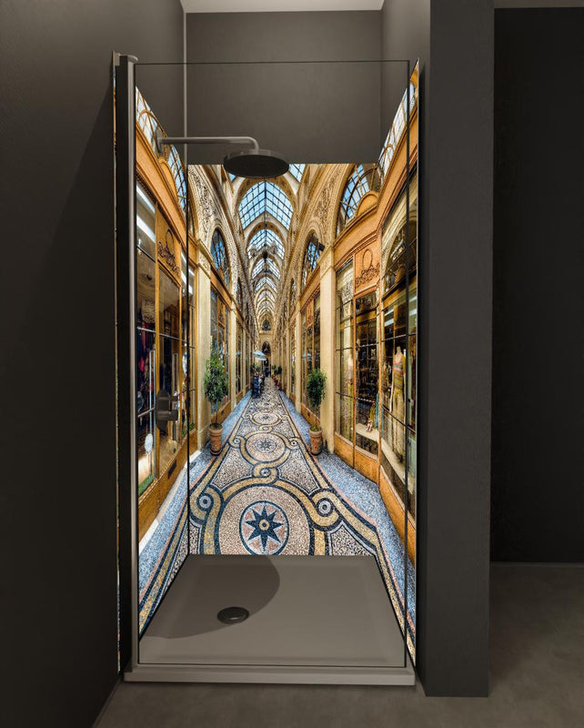 Duschrückwand - prachtvolle Galerie Vivienne