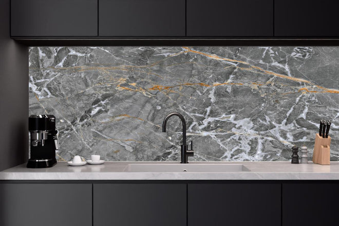 Küchenrückwand - Abstrakte Marmor Textur