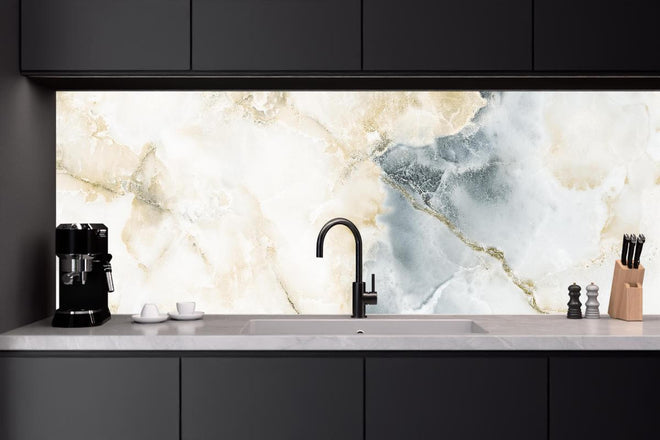 Küchenrückwand - Abstraktes Marmormuster