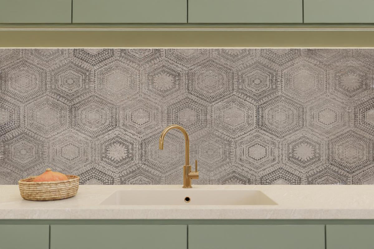 Küchenrückwand - Alte Orientalische Mosaik