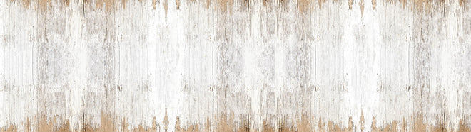 Küchenrückwand - Alte weiße lackierte Holzstruktur