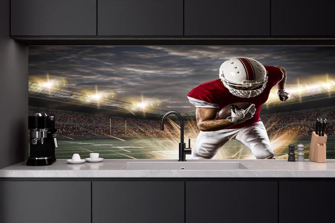 Küchenrückwand - American Fußballspieler