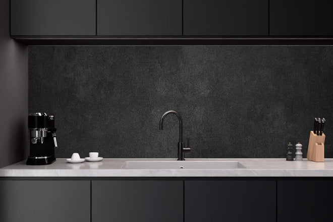 Küchenrückwand - Anthrazit Betonstruktur