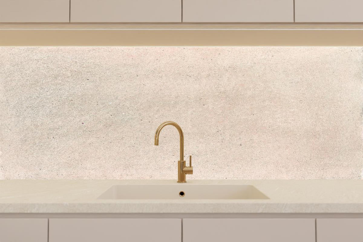 Küchenrückwand - Beige Betonhintergrund