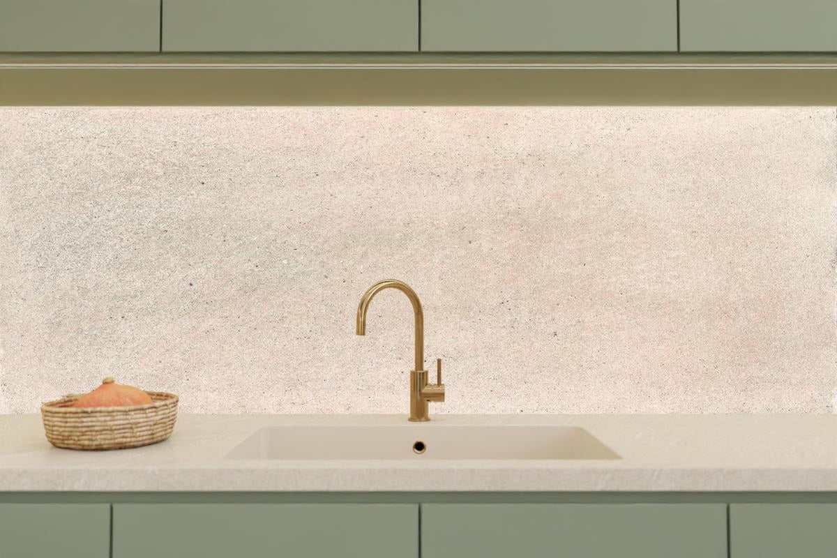 Küchenrückwand - Beige Betonhintergrund