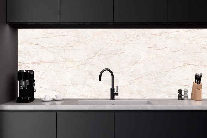 Küchenrückwand - Beige Marmor Hintergrund