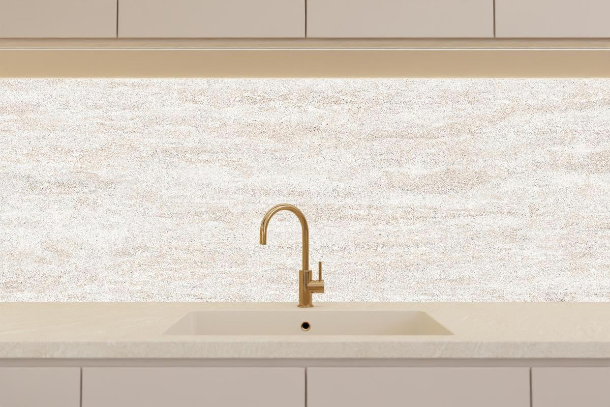 Küchenrückwand - Beige Marmor Textur