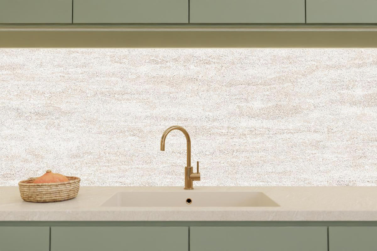 Küchenrückwand - Beige Marmor Textur