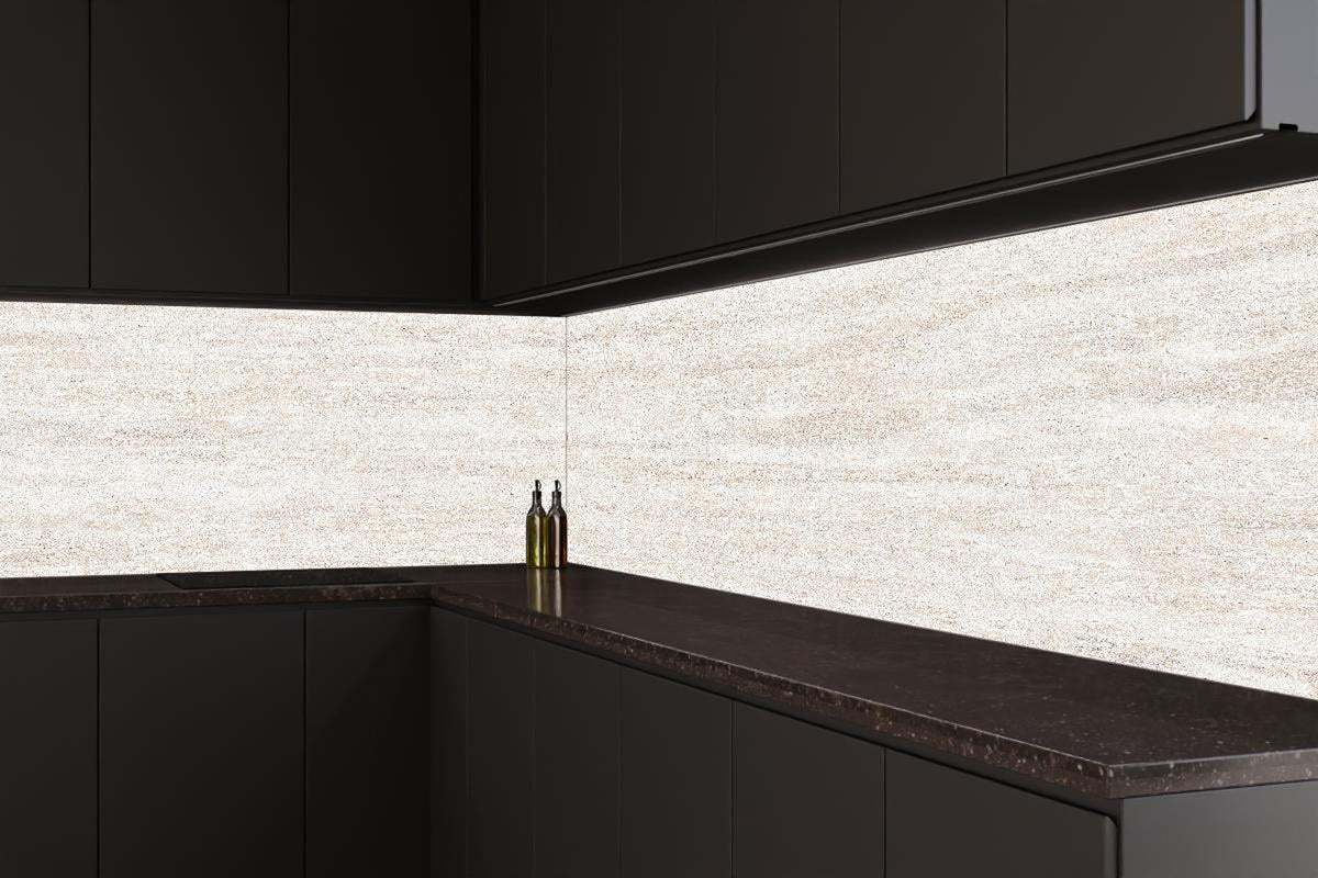 Küchenrückwand - Beige Marmor Textur