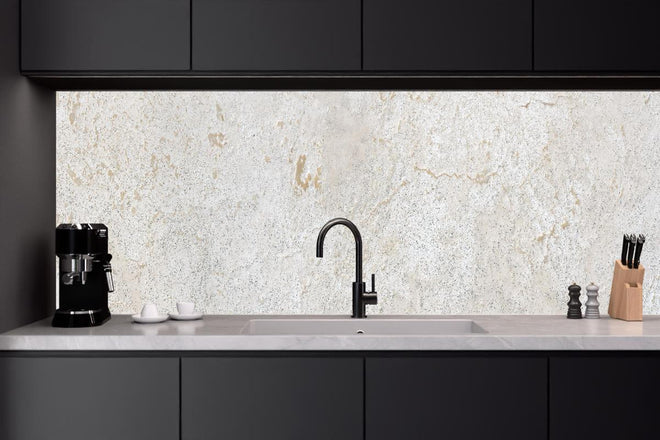 Küchenrückwand - Beiger Kalkstein