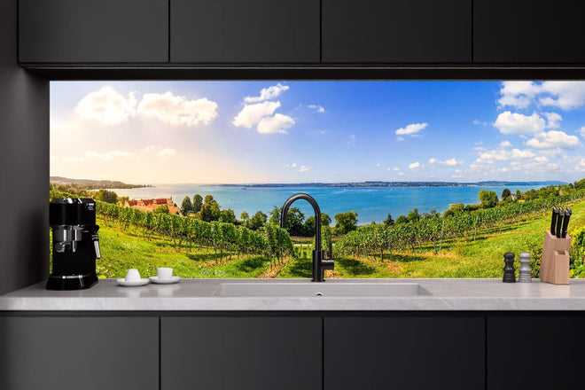 Küchenrückwand - Bodensee Panorama in Birnau