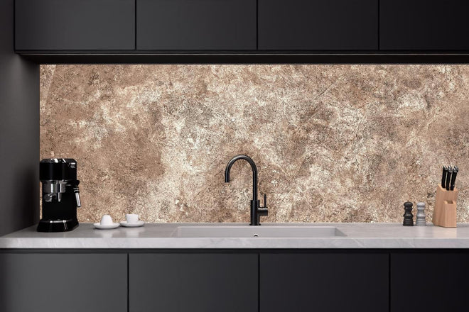 Küchenrückwand - Brauner alter Sandstein 2