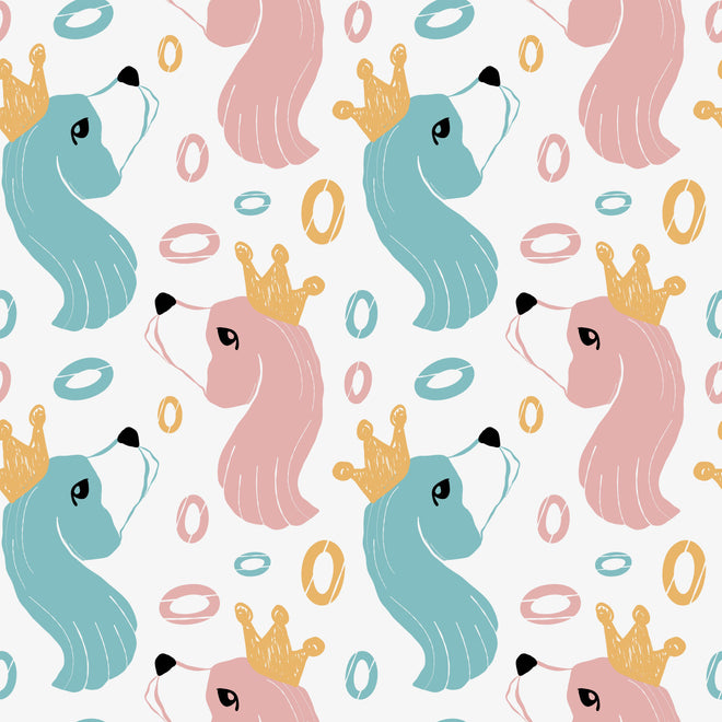 Küchenrückwand - Buntes Einhorn-Muster