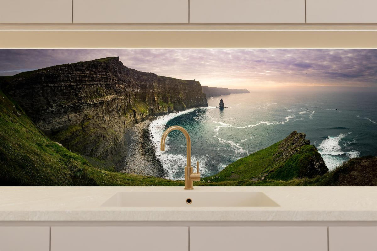Küchenrückwand - Cliffs of Moher in Irland