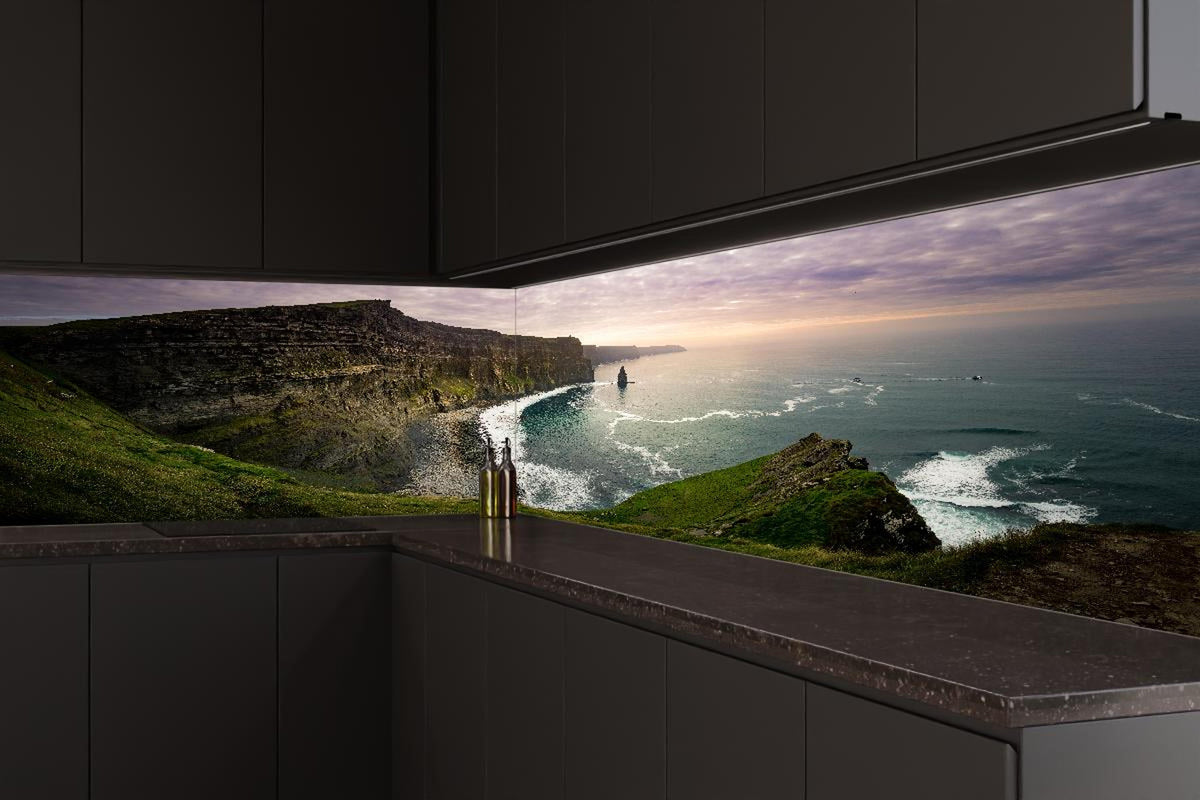 Küchenrückwand - Cliffs of Moher in Irland