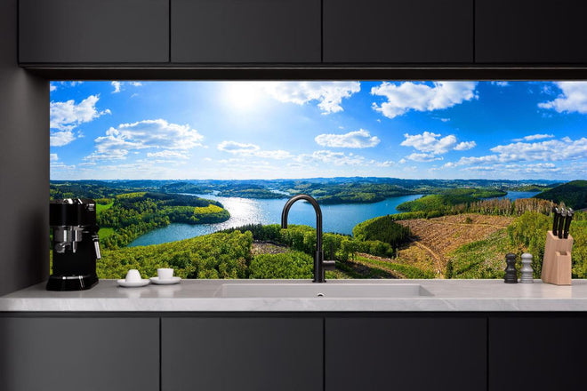 Küchenrückwand - Der Bigge See im Frühling - Deutschland