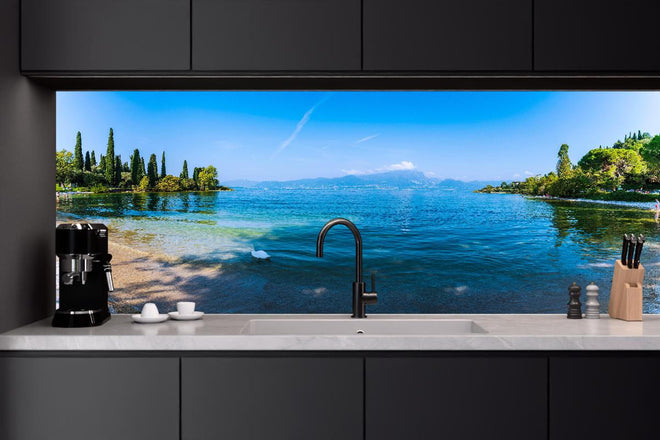 Küchenrückwand - Die Schönheit von Punta San Vigilio