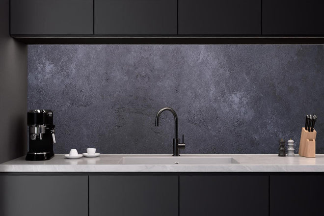 Küchenrückwand - Dunkle Steintextur