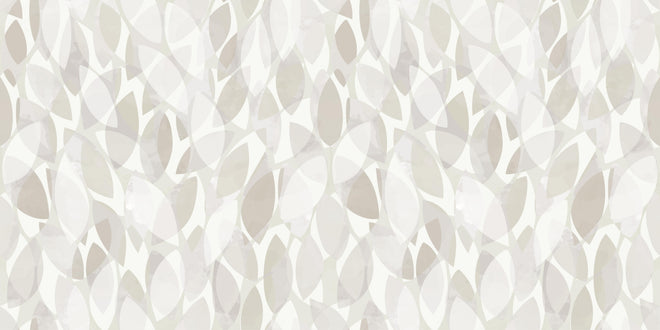 Küchenrückwand - Elegantes Abstraktes Muster Weiß-Grautöne