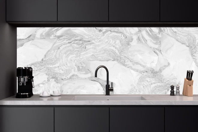 Küchenrückwand - Elfenbein italienischer Marmor