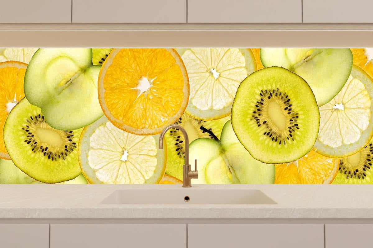 Küchenrückwand - Fruchtscheiben