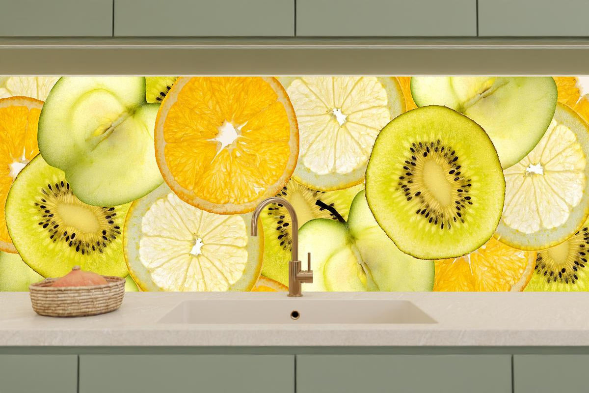 Küchenrückwand - Fruchtscheiben