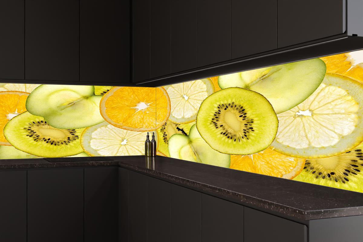 Küchenrückwand - Fruchtscheiben
