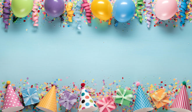 Küchenrückwand - Geburtstagsfeier Dekoration