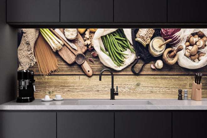 Küchenrückwand - Gesund Kochen