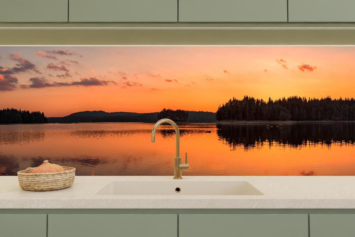 Küchenrückwand - Goldener See - Bulgarien