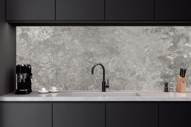 Küchenrückwand - Gräulicher Zement